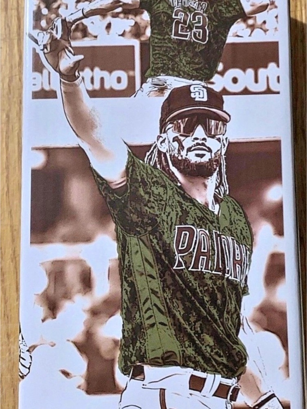 Canels Fernando Tatis Jr. Platinum Glove Bobblehead Green & White Like New